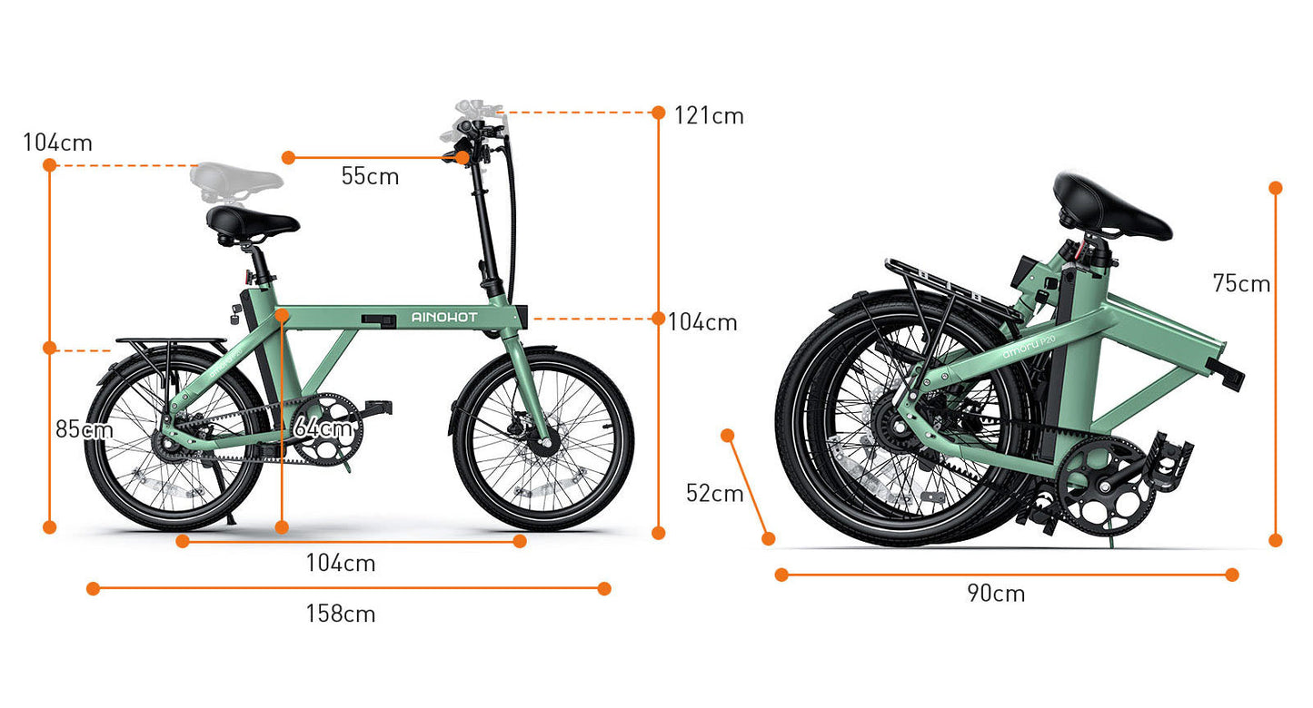 AINOHOT amoru P20｜電動アシスト付き自転車
