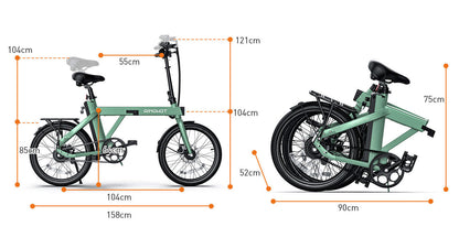 AINOHOT amoru P20｜電動アシスト付き自転車